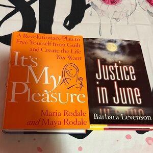 It’s My Pleasure & Justice in June  *Good Condition Good*  See Photos